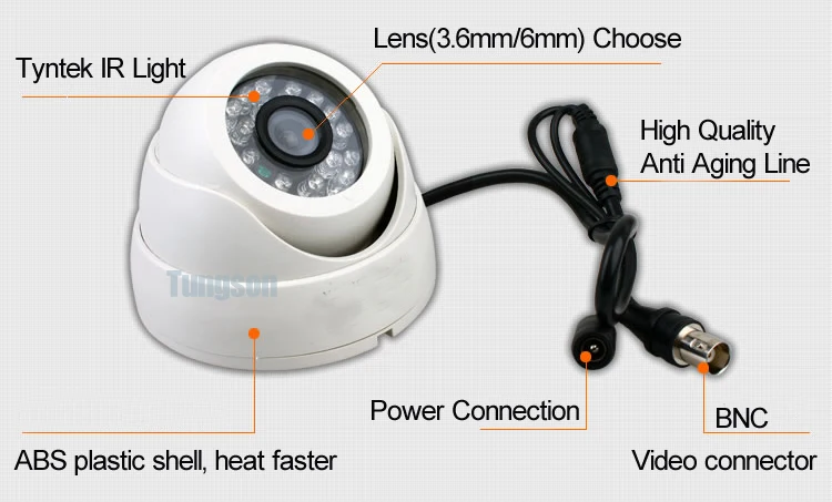 Продукт в формате HD 3000TVL камера видеонаблюдения2MP AH крытая, мини купол, обеспечивает безопасность ИК 1920*1080p, камеры видеонаблюдения