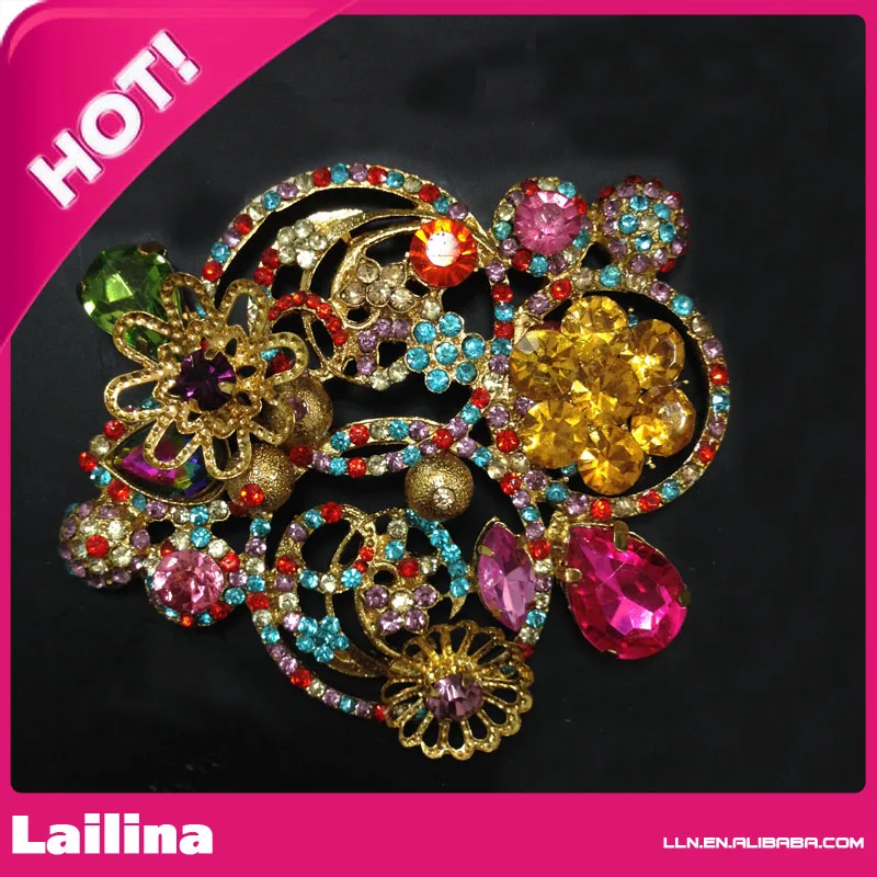 Красочные красоты изящные rhinestone кнопки для платья партии
