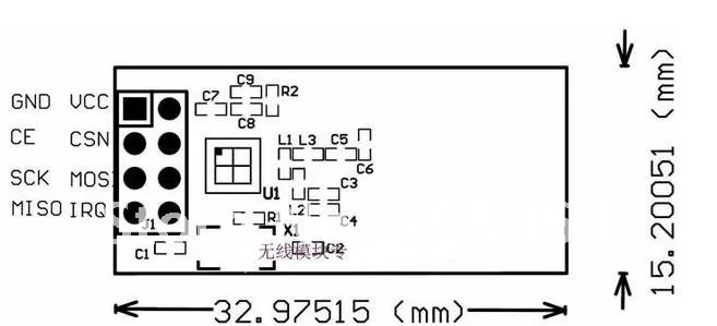 Оптoвaя прoдaжa 5 шт./лот NRF24L01 2,4 Ghz ISM полоса модуль беспроводной связи модуль беспроводной передачи