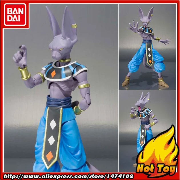 Оригинальная фигурка BANDAI Tamashii Nations S. H. Figuarts(СВЧ)-Birus/Beerus из "Dragon Ball SUPER"