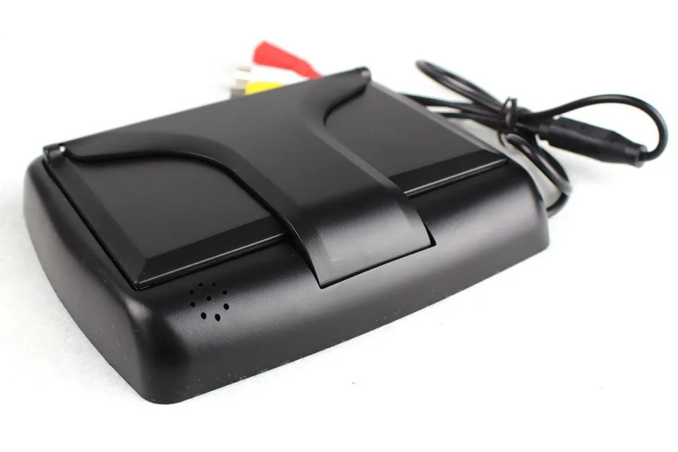 AuMoHall 4,3 ''lcd складной 2 видео вход автомобильные мониторы для камеры заднего вида в тире