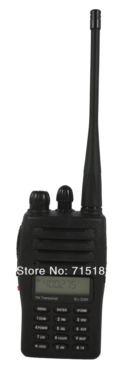 UHF 400-470 MHz 128CH 4 W BJ-3288 Профессиональный портативный двухсторонний радио с ЖК-дисплеем и клавиатурой