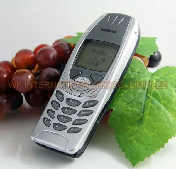 Восстановленный Мобильный телефон NOKIA 6310 разблокированный 2G двухдиапазонный с mustlti-Langues& Silver
