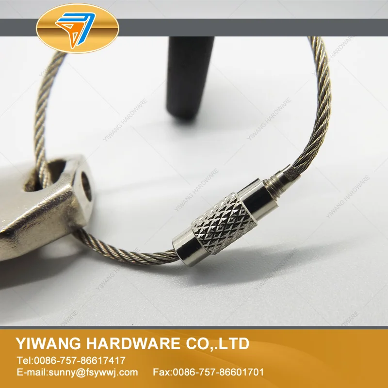 

Manufacturer direct stainless steel Wire hanging ring 10pcs per set wire cable loop O ring Cable Ring for Outdoor Hiking