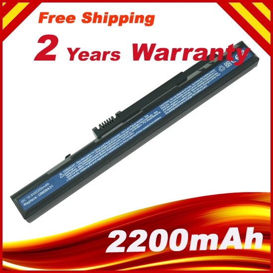 Ноутбук Батарея для Acer Aspire One ZG5 KAV10 KAV60 D250 AOD250 Aspire One A150 Батарея 3 клетки