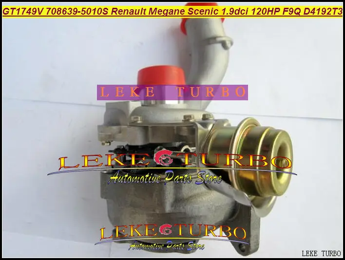 GT1749V 708639-5010S 708639 7701474960 Turbo для Renault Espace Лагуна Меган для Nissan Primera Volvo S40 V40 D4192T3 F9Q 1.9L