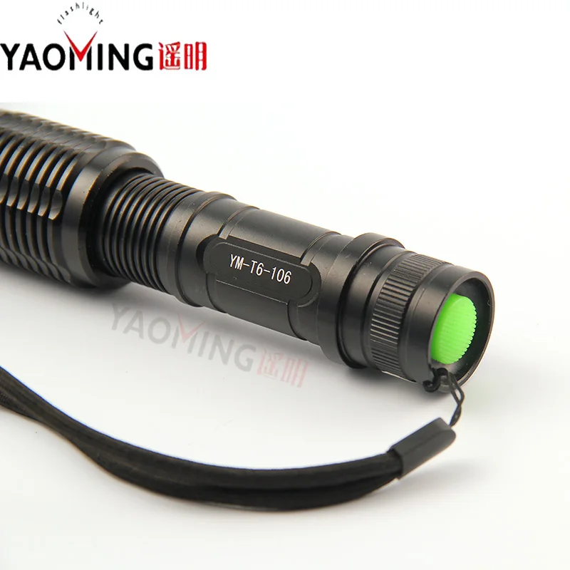 Профессиональный CREE XM-L T6 2000LM cree led Фокус регулируемый перезаряжаемый тактический фонарь Наружное освещение 18650 или 3* AAA