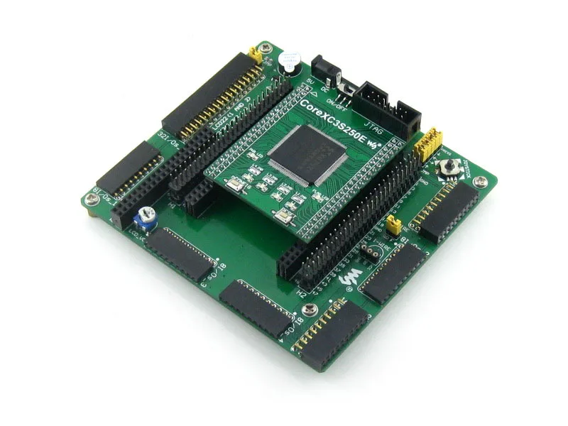 Waveshare XILINX XC3S250E Spartan-3E FPGA макетная плата+ LCD1602+ LCD12864+ 12 модулей = Open3S250E посылка B