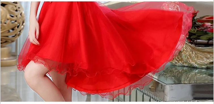 Платье подружки невесты Cheongsam топ-труба Lw-high Формальные платья Асимметричный бант под$50 свадебное платье