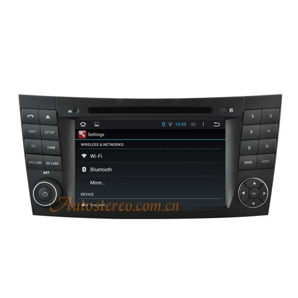 Android 7.1 4 ядра dvd-плеер автомобиля для Mercedes Benz e-класса W211 G-CLASS W463 CLS W219 GPS Navi головное устройство автомобиля видео 2 ГБ Встроенная память