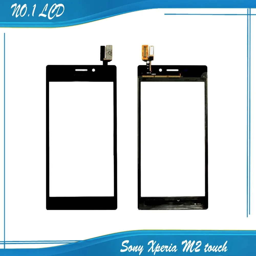 Original Touch Screen For Black Sony Xperia M2 D2302 D2303 D2305 S50h sensor digitizer Replacement