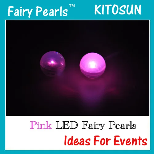Kitosun, работающий от батареи, мини Сказочный светодиодный светильник с жемчугом, разноцветный плавающий светодиодный светильник с изображением ягод для украшения свадебной вечеринки