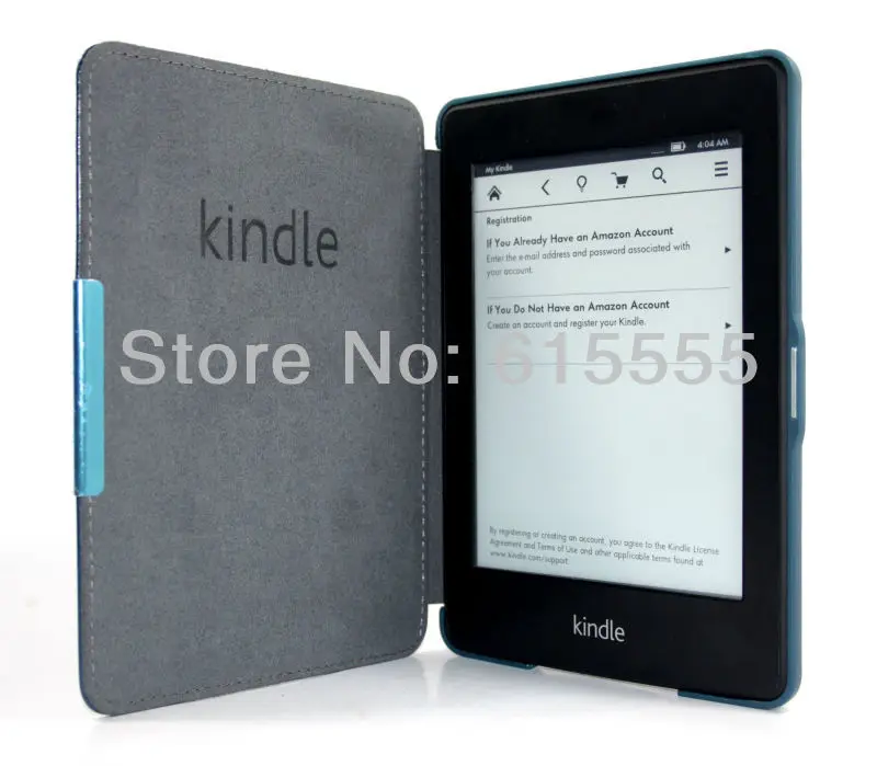 Gligle магнит Сумасшедший Hourse кожаный чехол для Kindle Paperwhite 1/2/3 книги защитной оболочки 50 шт./лот