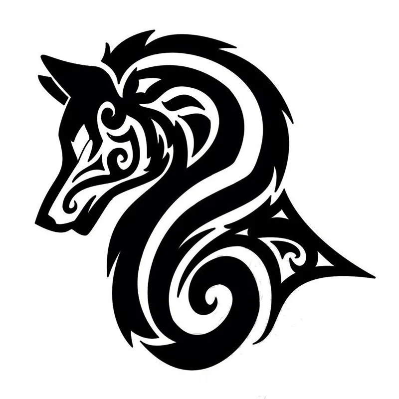 15 2 15 2cm classic creative wolf car stickers automotive 15 2 15 2cm classic creative wolf car stickers automotive