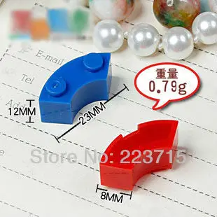 85080 20 pcsBrick 2X2 круглый* DIY просветить блок кирпич, совместимый с детали для конструктора
