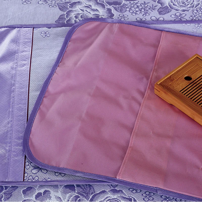 Комплект из трех предметов жаккардовый летний коврик для сна нескользящий