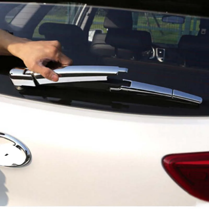 Автомобильная хромированная задняя крышка стеклоочистителя ABS для LHD TUCSON 2016 2018|rear