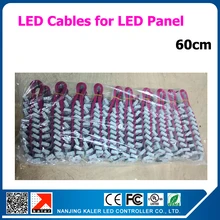 20 штук в партии 60 см светодиодные кабели данных для светодиодного дисплея