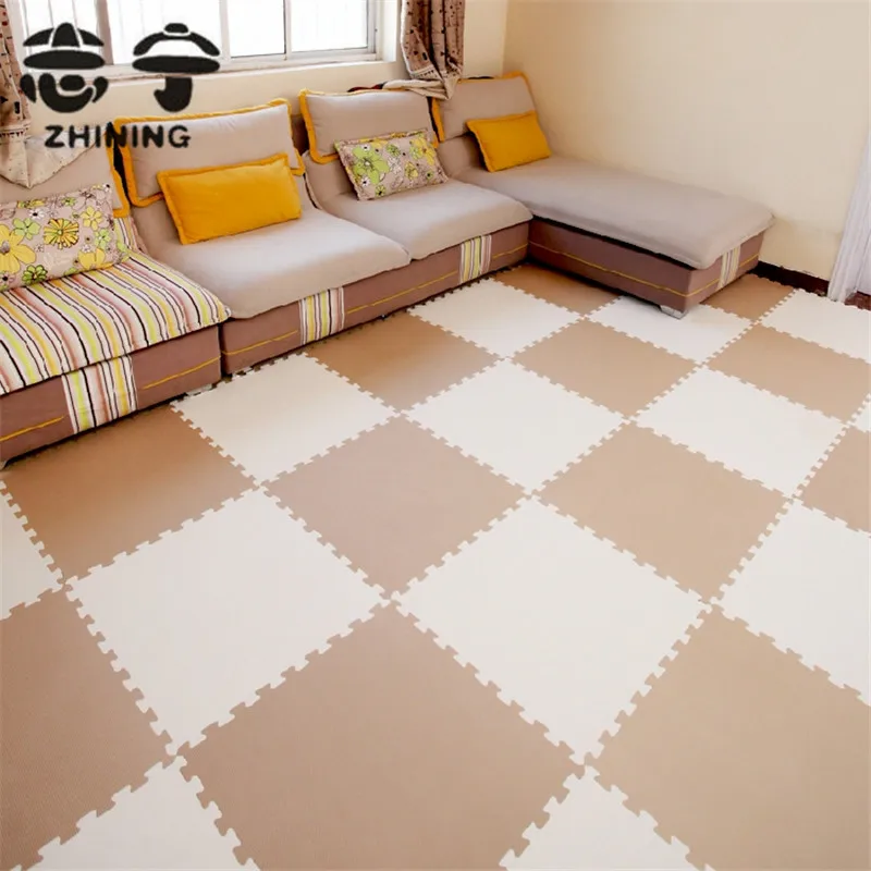 6pcs/lot Jigsaw foam puzzle carpets 60*60cm bedroom living room