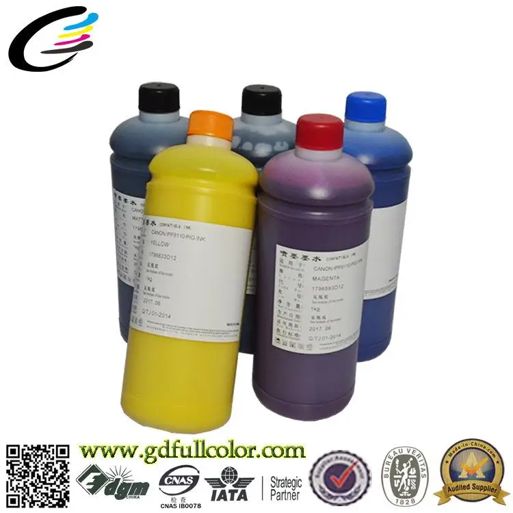 Водонепроницаемый пигментные чернила на водной основе для Canon iPF500 / 510 600 605 610 700 710