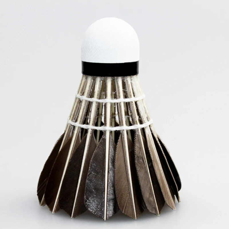 KUNLI-08 Class A Black Goose Feather Badminton Shuttlecock 5tube/lot Feather Shuttlecock For Training