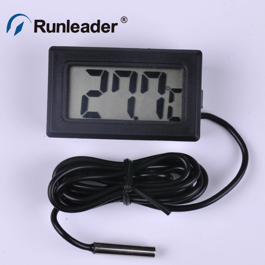 

Digital LCD Probe Fridge Freezer Thermometer Thermograph for Refrigerator -50~ 110 Degree Worldwide Store
