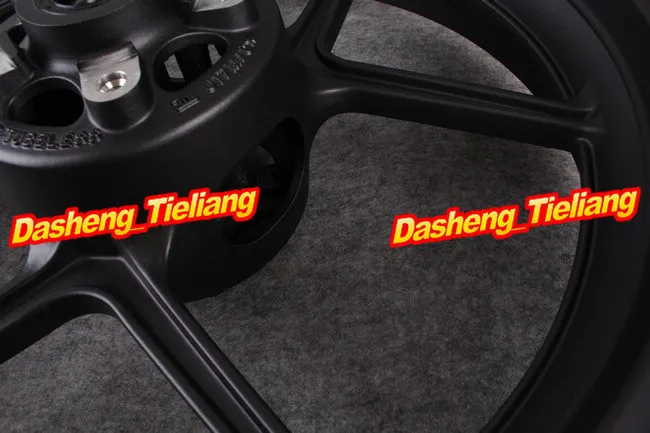 Motorcycle Front  Wheel Rims For Kawasaki NINJA ZX10R ZX-10R 2004 2005 & 2006-2012 ER-6N Matte Black