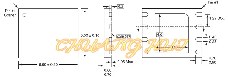 ДЛЯ LAB tool848 программист адаптер LAB-848/LT-848 SPI флэш-адаптер QFN8-DIP/WSON8/DFN8 Размер 5x6 IC тестовая розетка/IC розетка