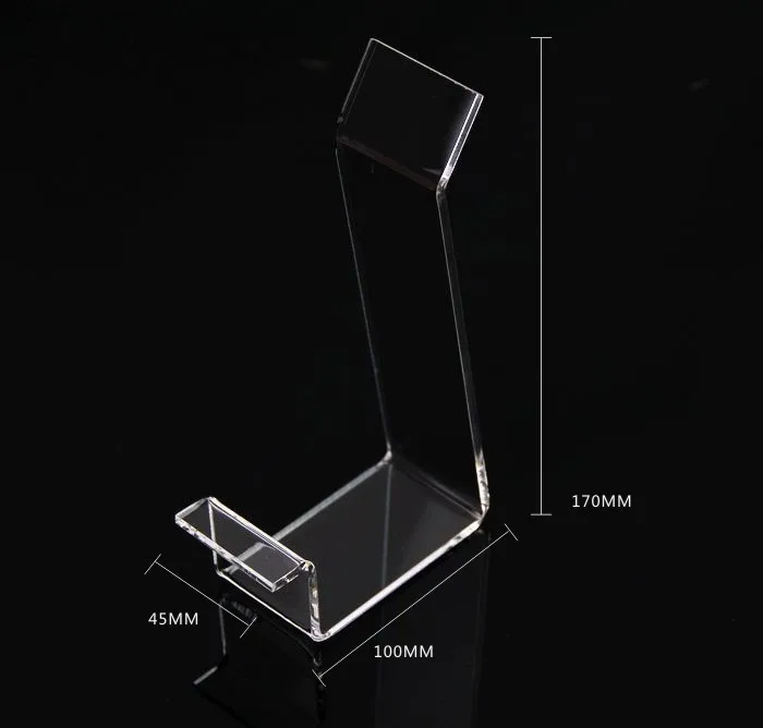 50PCS Clear Acrylic shoes display stand Holder shoes trees Wholesale XC