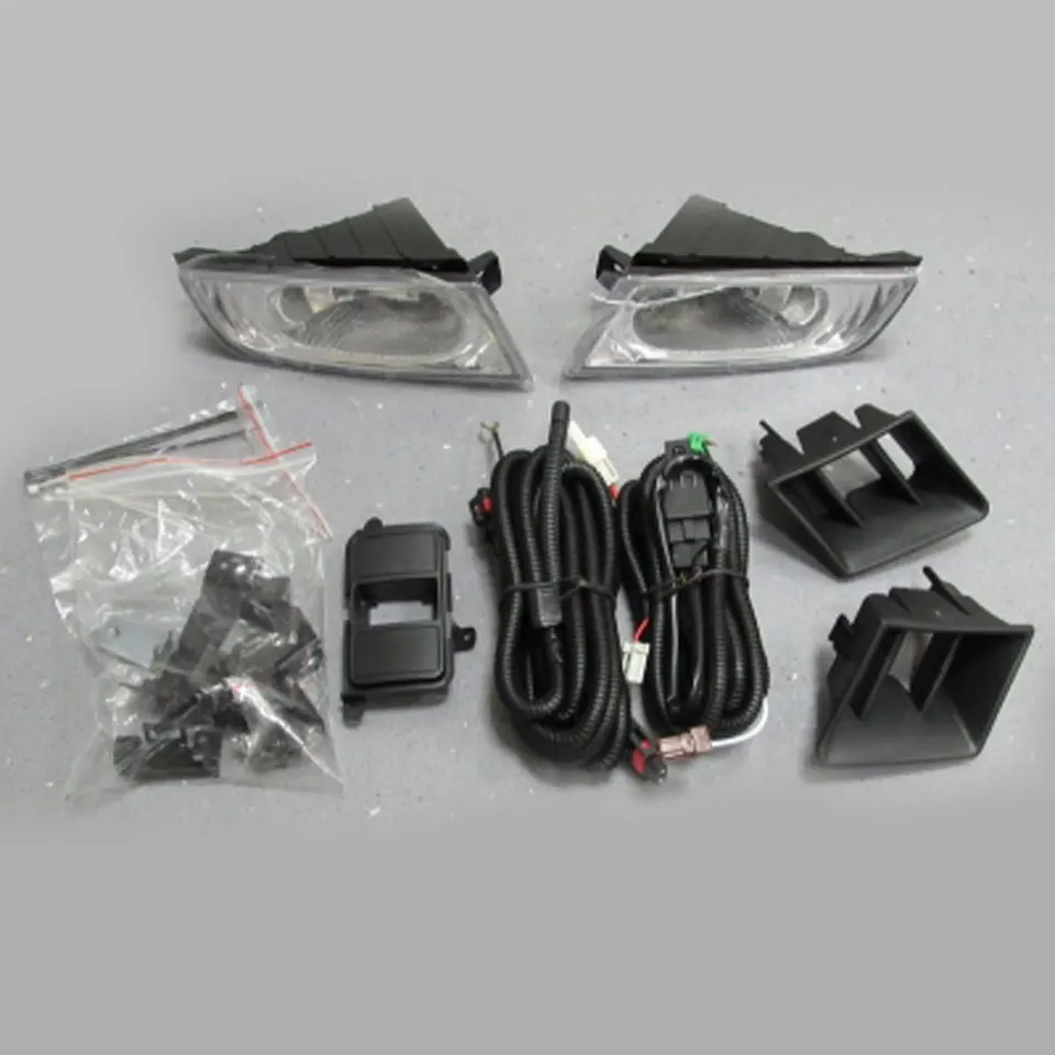Для Honda Civic 4D 2006-2008 Комплект противотуманных фар с проводами и кнопкой(DLAA HD159