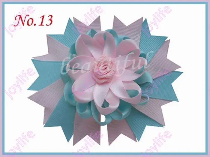 Новые 500 шт 4,5 Роман Махаон гнездо волосы луки rose Изысканная заколка для волос бант для волос для девочек