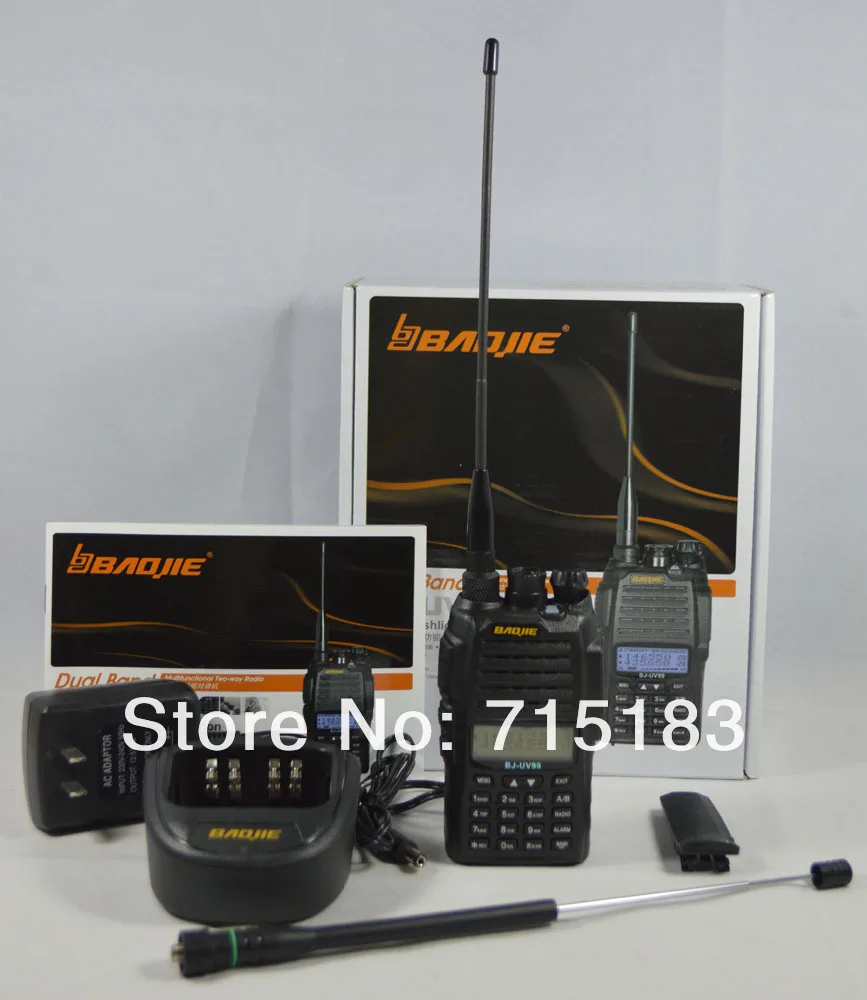 Двухдиапазонный BAOJIE BJ-UV99 VHF/UHF 136-174/400-480 МГц Портативное двухстороннее радио