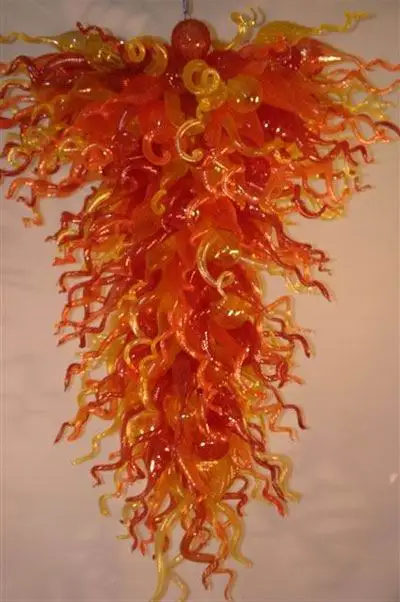 CE/UL Contemporary Colorful LED Bulbs Beautiful Hand Blown Glass Decoration Lighting Chandelier