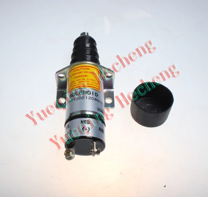 Diesel Shut Down Solenoid 1500-2047 1502ES-12C6U1B2S1 Free shipping