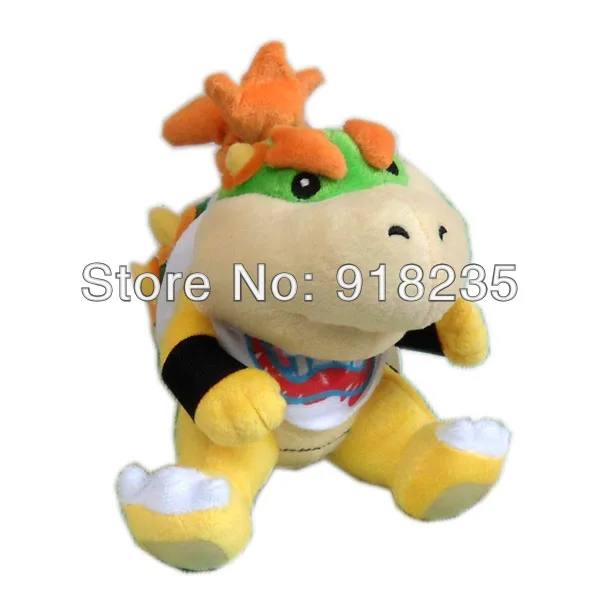 10/лот Super Mario Bros. " Bowser JR плюшевая кукла игрушка