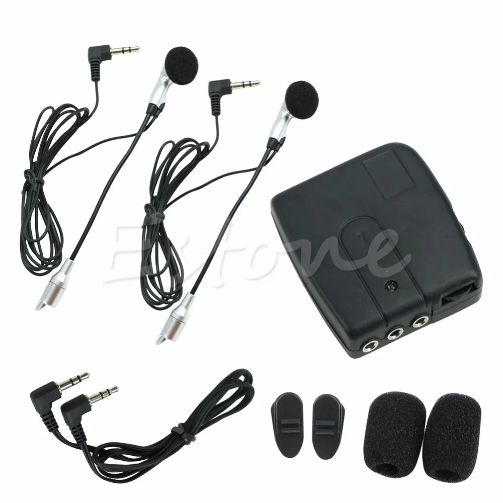 

Motorbike Motorcycle Helmet 2-way Intercom Headset Communication System