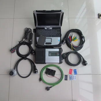 

MB SD Connect C5 MB Star C5 with Laptop CF19 Toughbook installed well with Software V2020.09 360gb ssd super speed for mb sd c5