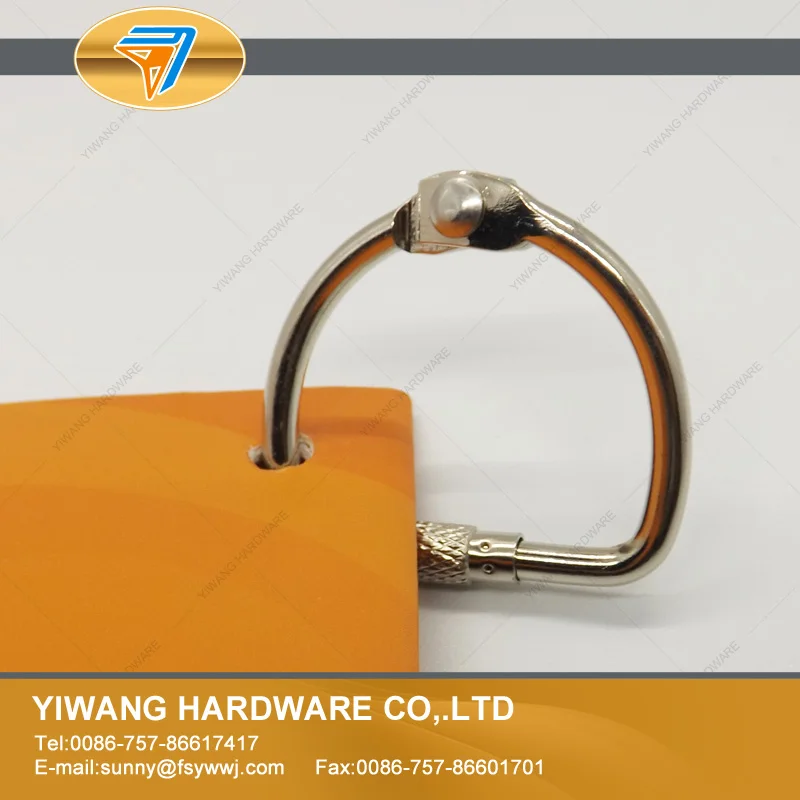 aliexpress Лидер продаж висит кольцо 10 шт./упак. Винт блокировки кольцо висит кольцо покрытие никелем d-образным кольцом