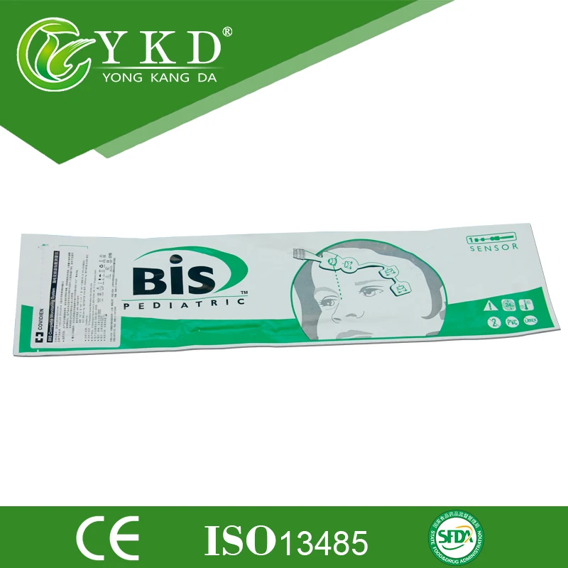 

2PCS/Lot Bispectral Index (BIS) Sensors BIS sensor, Pediatric (QUATRO, 186- 0200) for Mindray patient monitor