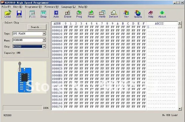 EZP2010 высокое Скорость 24/25/93 флэш-память USB SPI BIOS EEPROM EPROM