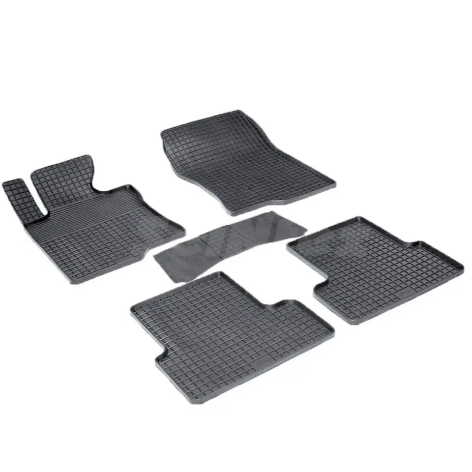 Rubber Grid Floor Mats For Honda Accord Viii 2008 2009 2010 2011 2012
