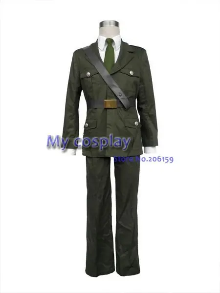 Hetalia держав оси YOOX форма Косплэй костюм костюмы на Хэллоуин мужской костюм Для мужчин одежда-бесплатная доставка