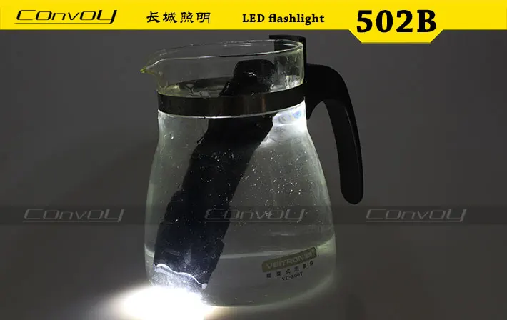 Wf 502b Фонарик True 500lm CREE XML2 U2 1A 7135*3 3/5 режимов самый стабильный 502b Фонарик