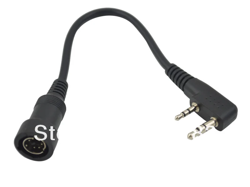 2-wired PRO Ear vibration Ear Bone w/кабель управления Finger PTT& MIC для Baofeng kenwood Wouxun Quansheng Weierwei HYT Puxing