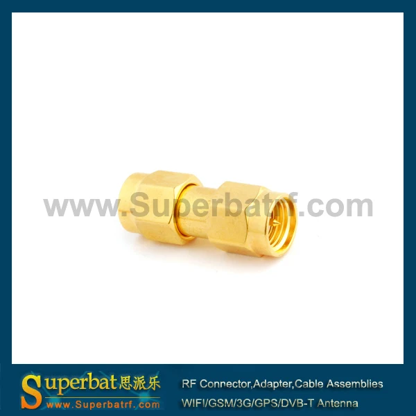 Superbat RF коаксиальный разъем SMA к RP-SMA адаптер SMA штекер к RP-SMA штекер(женский контактный) прямой