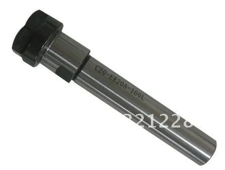precision ER20 цанговый патрон 20 мм прямой хвостовик C20-ER20-100L