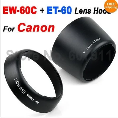 EW-60C камеры+ ET-60 бленда объектива для CANON EF 18-55 мм и 55-250 мм