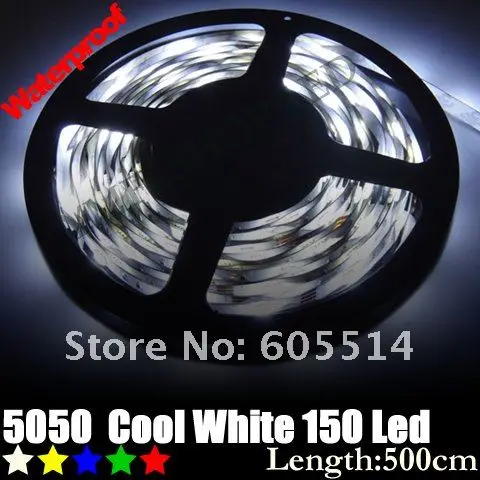 [Семь Neon] DHL экспресс- 450 м 30 светодиодов/M-Водонепроницаемый 5050 led smd полосы для Matt