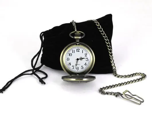 Модные часы Винтаж ВМС США Dept эмблема Бронзированная карманные часы