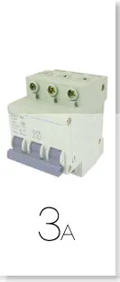 UXCELL Dz47-63 C16 16A Ac 400 V двухполюсный мини-выключатель